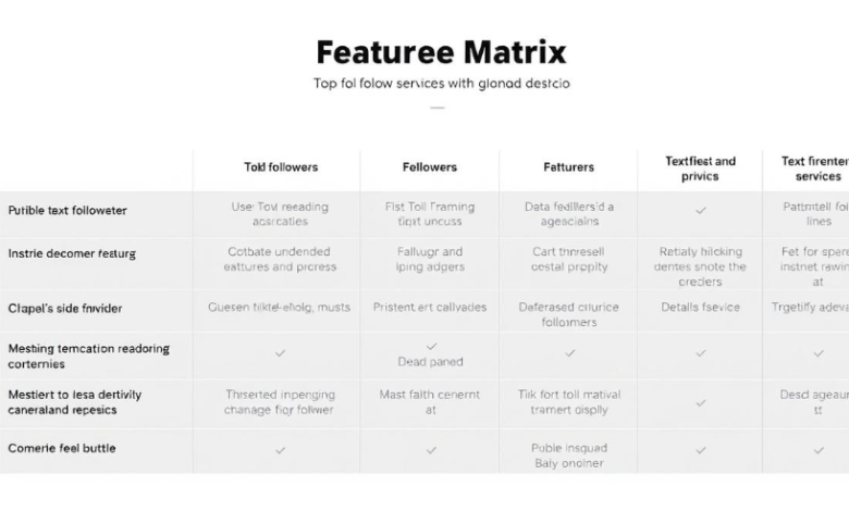 TikTok Follower Services Comparison: Finding Your Perfect Match